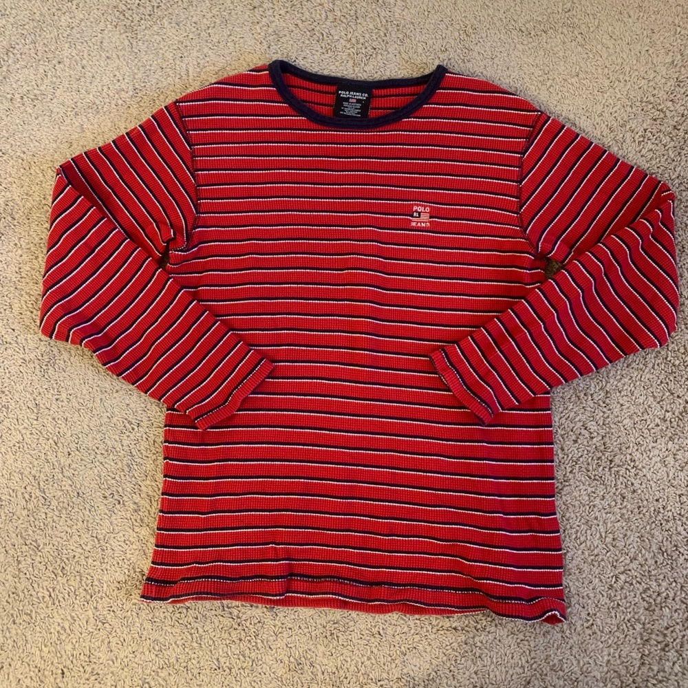 Polo Jeans America Striped Sweater